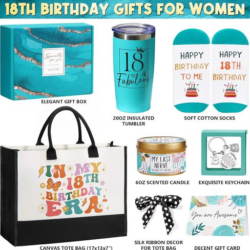 50th Birthday Gifts for Her, Fabulous 50th Birthday Gifts for Women, Cool Turning 50 Year Old Gifts 1974 Gifts, Unique Happy 50th Birthday Gifts Ideas for Her Mom Sister Friend Wife w/ Canvas Tote Bag in Kuwait