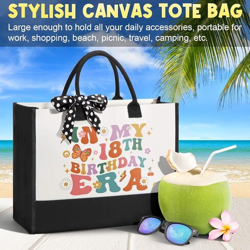 50th Birthday Gifts for Her, Fabulous 50th Birthday Gifts for Women, Cool Turning 50 Year Old Gifts 1974 Gifts, Unique Happy 50th Birthday Gifts Ideas for Her Mom Sister Friend Wife w/ Canvas Tote Bag in Kuwait