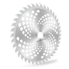 40 Tooth 9" Circular Brush Cutter Blade for Trimmers, Metal Weed Eater Weed Wacker Saw Blade,String Trimmer Attachments for Trimming Trees, Weed Underbrush Cutting