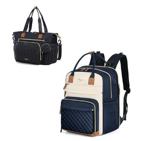 Baby Diaper Bag for Mom and Dad, Large Diaper Bag Backpack, Bag Bag with Changing Pad, Insulated Bottle