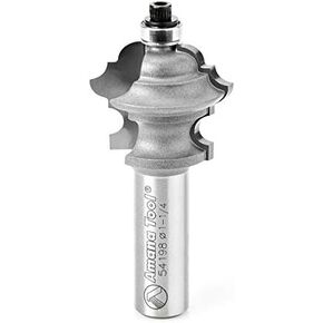 Amana Tool - 54198 Carbide Tipped Classical Multi-Form 1-1/4 Dia x 1" 2 Shank