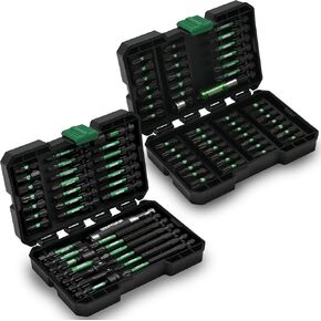 أدوات الرؤية الصلب 85pc بت مفك البراغي المغناطيسي مجموعة أجزاء Torx مع حجة صعبة ， بتات السائق تأثير مع dimpler دريوال-أجزاء دقيقة شاملة للتطبيقات الشاقة