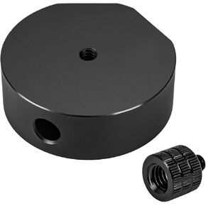 Gezen Starlink Mini Tripod Adapter - Aluminum Alloy Tripod Mount Adapter 1/4"-20 and 3/8"-16 Threaded Compatibility, Outdoor Camping/RV/Home Use,Compatible with Most Common Tripod Sizes