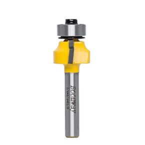 Roundover Router Bit, 3/4'' Radius 1/2'' Shank, Round Over Edge Forming, Bead Rounding Edging Bit