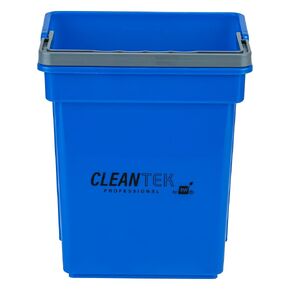 Restaurantware-Clean Tek Professional 6 Quart Cleaning Bucket, 1 Utility Pail with Handle - Heavy-Duty, Portable, Yellow Plastic Washing Pail, Perfect for Household, Outdoor, Car Wash and More