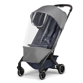 Rain Cover for Joolz AER+ Stroller, Windproof & Waterproof Stroller Weather Shield Accessory, All-Season Baby Travel Protector for Sun, Snow & Dust | Ultra-Clear PVC & Compact Foldable Design