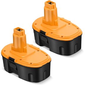 4600mAh DC9096 Replacement Battery for Dewalt 18V XRP Battery Compatible with Dewalt 18V Cordless Power Tools DC9096 DC9099 DC9098 DW9099 DW9098, 2Pack