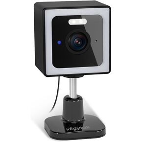 Viigytek® WiFi Home Security Cameras, 2K Outdoor Security Camera, Pet Baby Scurity Camera, Color Night Vision, 2-Way Audio, IP65 Waterproof, Remote Viewing (Black 2 Packs)