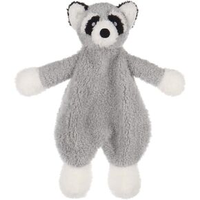 Apricot Lamb Raccoon Soft Loveys for Babies, Security Blanket for Baby Boy and Girl, 10.3 Inches for Infant and Toddlers