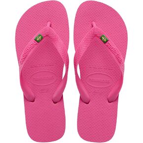 Havaianas for Women - Brazil Flip Flops - Pink Flux/Pink Flux - 6