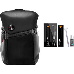 VSGO Professional Camera Backpack 25L Extra Large Capacity Travel Commuting Backpack&VS-S03E New Full Frame Camera Cleaning Kit