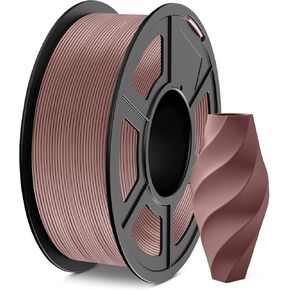 JAYO Wood PLA Filament 1.75mm 1.1KG, Real Wood Fiber 3D Printer Filament, 15% Real Wood Fibers Added, Dimensional Accuracy +/- 0.02mm, 2.2lbs/Spool Fits for Most FDM 3D Printers