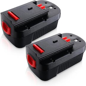 4800mAh 18V Ni-Mh Battery Replacement for Black and Decker 18V Battery Compatible with Black and Decker 18V Battery HPB18 HPB18-OPE 244760-00 A1718 FS18FL FSB18