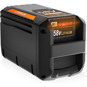 58V 5.0Ah Replacement Battery for Echo 58V Battery CBP-58V20 CBP-58V40, Compatible with Echo 58V CBP-58V40 CBP-58V2AH CHT-58V CDST-58V Power Tools