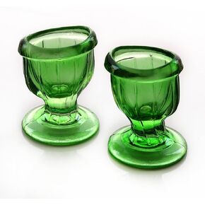 (Set of 1 Eye Wash Cups | Eye Cleaner Solution for Tired Eyes, Eyestrain, Makeup, and Dust | Eye-shaped rim for eye rinse and cleansing. – Transparent