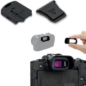 EOS R8 RP Eyecup + Hot Shoe Cover Cap & Flash Contact: EOS R8 RP Eyecup with Hot Shoe Cover Cap & Flash Contact Connector Kit