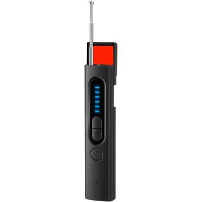 Hidden Camera Detectors, Listening Device Detector, Anti-Spy Detector, GPS Tracker Detector, Bug Detector Electronic Sweeper, RF Signal Detector, 30H Working Time, 5 Levels Sensitivity Black