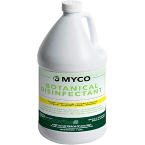 Myco Botanical Disinfectant Cleaner - Natural All-Purpose Cleaner Household Cleaning, Kills 99.9% of Bacteria, Viruses, Fungi, & Molds, Water Damage Restoration, Hospital-Grade Disinfectant, 1 Gallon