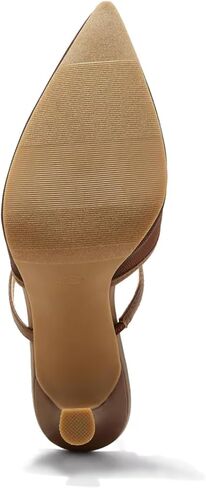 USIMAD Women’s Mesh Mule Heels Slip On Heeled Sandals with Memory Foam Insole Pointy Toe Arch Support in Saudi Arabia