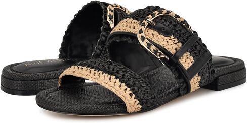 Nine West Women's Sameey Flat Sandal in Saudi Arabia