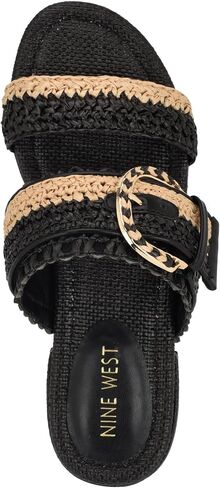 Nine West Women's Sameey Flat Sandal in Saudi Arabia