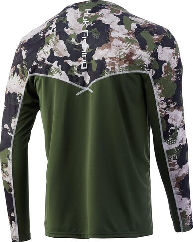 قميص HUK Icon X Camo بأكمام طويلة | قميص صيد عالي الأداء in Saudi Arabia