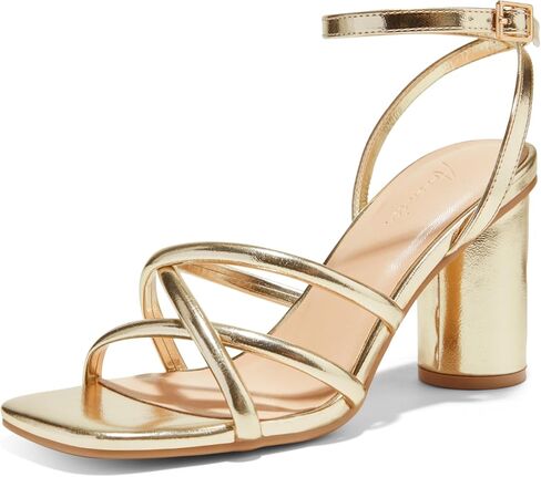 Arromic Women's Heeled Sandals - Chunky Block Heels, Strappy Square Open Toe Ankle Strap Dressy Party Wedding Prom Sandals for Women in Saudi Arabia