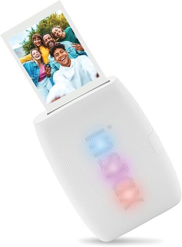FUJIFILM Instax Mini Link 3 Smartphone Printer with, 20 Fujifilm Mini Films, Printer Case, Decorative Stickers and a Quality Photo Micro Cloth (Rose Pink) in Saudi Arabia