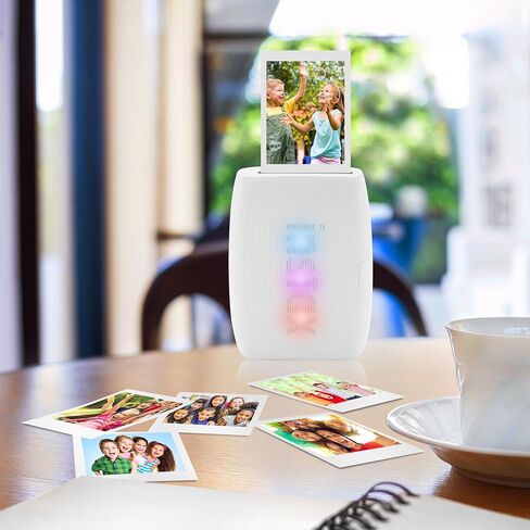 FUJIFILM Instax Mini Link 3 Smartphone Printer with, 20 Fujifilm Mini Films, Printer Case, Decorative Stickers and a Quality Photo Micro Cloth (Rose Pink) in Saudi Arabia
