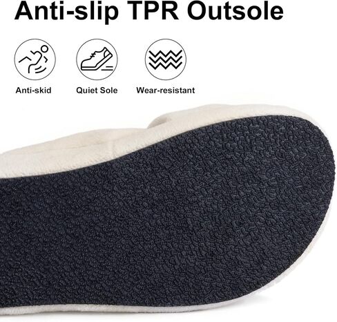 LazyStep Women's Crossband House Slippers, Open Toe House Shoes, Slip on Slides Indoor Outdoor in Saudi Arabia