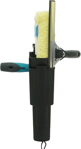 XERO Window Cleaning Holster and Belt- Detachable Side Bucket on a Belt Squeegee Holder and Tool Belt - Green in Saudi Arabia