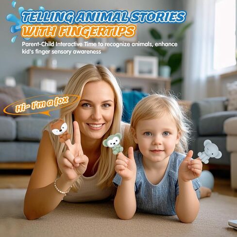 Bath Toys for Kids Ages 1-3, Bath Toys Easter Basket Stuffers Finger Puppets for Pool Beach Bathtub (Model A) in Kuwait