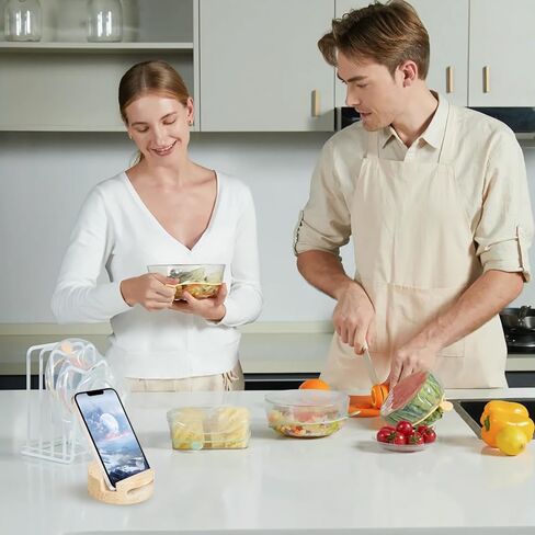 حامل هاتف رخامي للمكتب، حامل هاتف خلوي لأسطح المطبخ، حامل iPhone للمكتب، إكسسوارات عصرية بوهو لطيفة، رخام كارارا الإيطالي in Kuwait