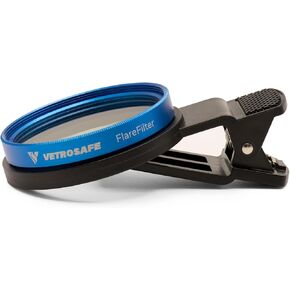 VetroSafe® FlareFilter 52mm Didymium Clip-on Phone Filter with Color-Correction