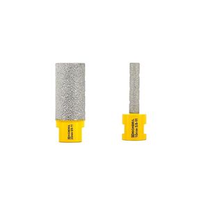 HIGHDRIL Diamond Milling Bit for Enlarging and Shaping Hole,Diameter 25MM (1") Dry Drilling Core Bit for Porcelain,Hard Ceramic,Granite and Marble