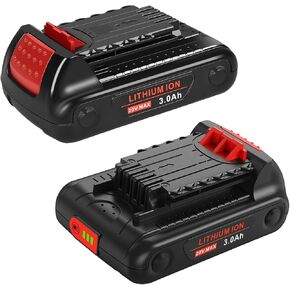 20volt 3.0AH MAX LBXR20 RECARDAGENT for Black and Decker 20V Lithium بطارية متوافقة مع البطارية السوداء و Decker 20V LB20 LBX20 LST220 LBXR2020-OP