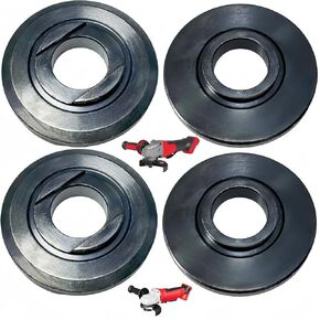 4-Pack 43-34-0036 Inner Disk Flange Nut Replacement for Milwaukeeiii Angle Grinders 2680-20, 2680-22, 6140-30, 6140-33, 6116-30, 6116-31, 6122-30, 6123-30 (Durable 4-Piece Set)
