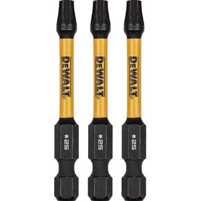 DW FLEXTORQ 3PK 2.25IN BITS FOR T25