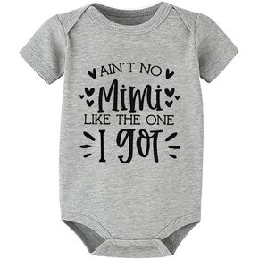 Ain't No MIMI Like The One I Got Baby Clothes Short Sleeve Infant Romper Newborn Outfits