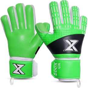 Secure Catch Training Soccer Goalie Gloves Kids & Youth with Pk Latex,Youth Goalie Gloves Soccer with 4mm Latex with Strong Grip Children,Kids Goalkeeper Gloves