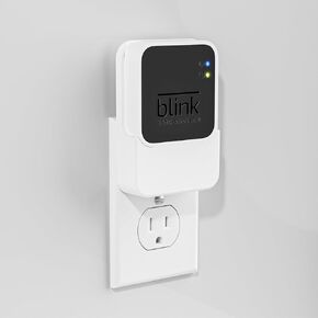 2-in-1 Charging Wall Mount for Blink Sync Module 2,Built-in Charger with Magnet Adapter - Space-Saving Mount Bracket Holder for Blink Indoor Outdoor Camera, Easy Install & Move