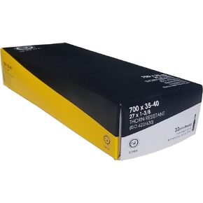 Puncture Resistant Tube, 700c x 35-40, with 32mm Presta Valve. 700x35, 700x38, 700x40. Thick Thorn Resist Tube