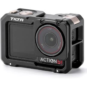 Tilta Full Camera Cage Compatible with DJI Osmo Action 3, 4, 5 Pro (Black, Full Cage) in Kuwait