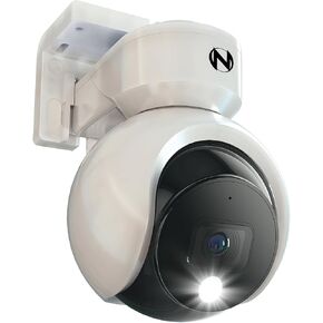 Night Owl® Add On Wired 4K Deterrence Cameras with 2-Way Audio - White