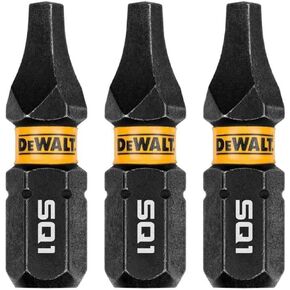 DW FLEXTORQ 3PK 1IN BITS FOR SQ1
