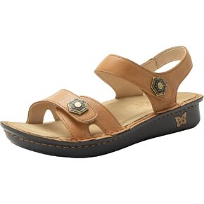 Alegria Womens Vienna Fawn Leather Sandal 13 M US