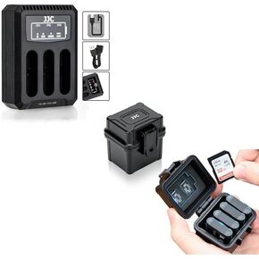 DB-110 LI-90B LI-92B Battery Case+USB Charger for Ricoh DB-110 Olympus LI-90B LI-92B