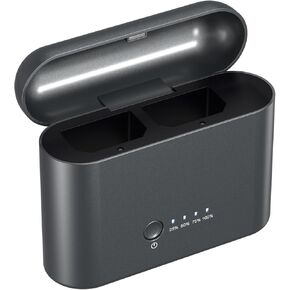 NP-FZ100 Camera Battery Charger with 10000mAh Built-in Capacity Portable Fast Charger for Sony A7III, A7R IV, A7R V, A9, A9II, Alpha 9S, A7R3 A7S III, A1, A6600, A6700, FX3(NOT Included FZ100 Battery)