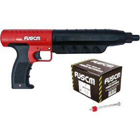 3" Fastener + .22 Cal Powder Actuated Tool with Silencer