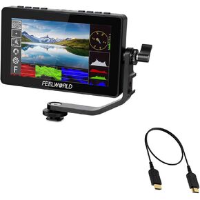 FEELWORLD F5 PRO Camera Monitor with 1× Standard HDMI Cable